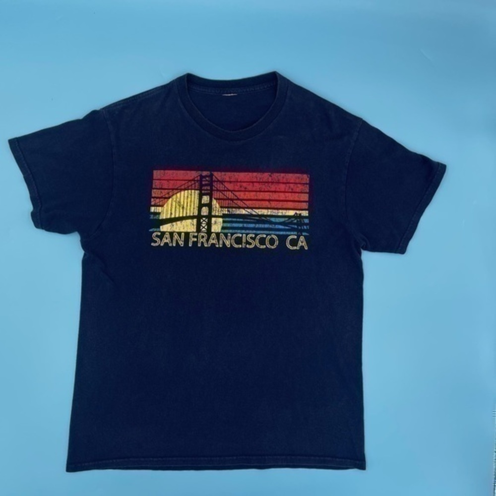 San Francisco CA Graphic Cotton T-shirt